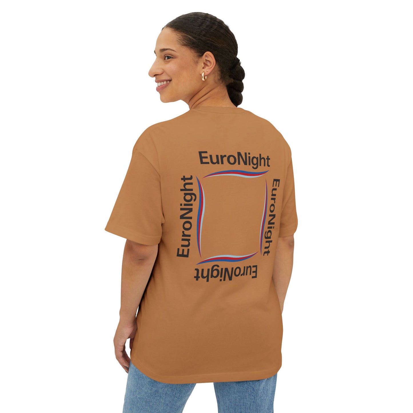 Euro Night Oversized Boxy Tee