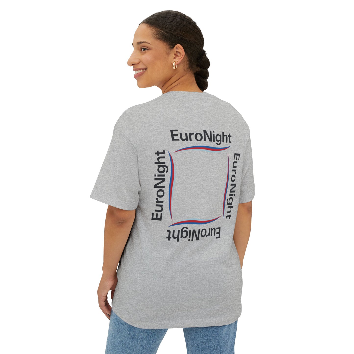 Euro Night Oversized Boxy Tee