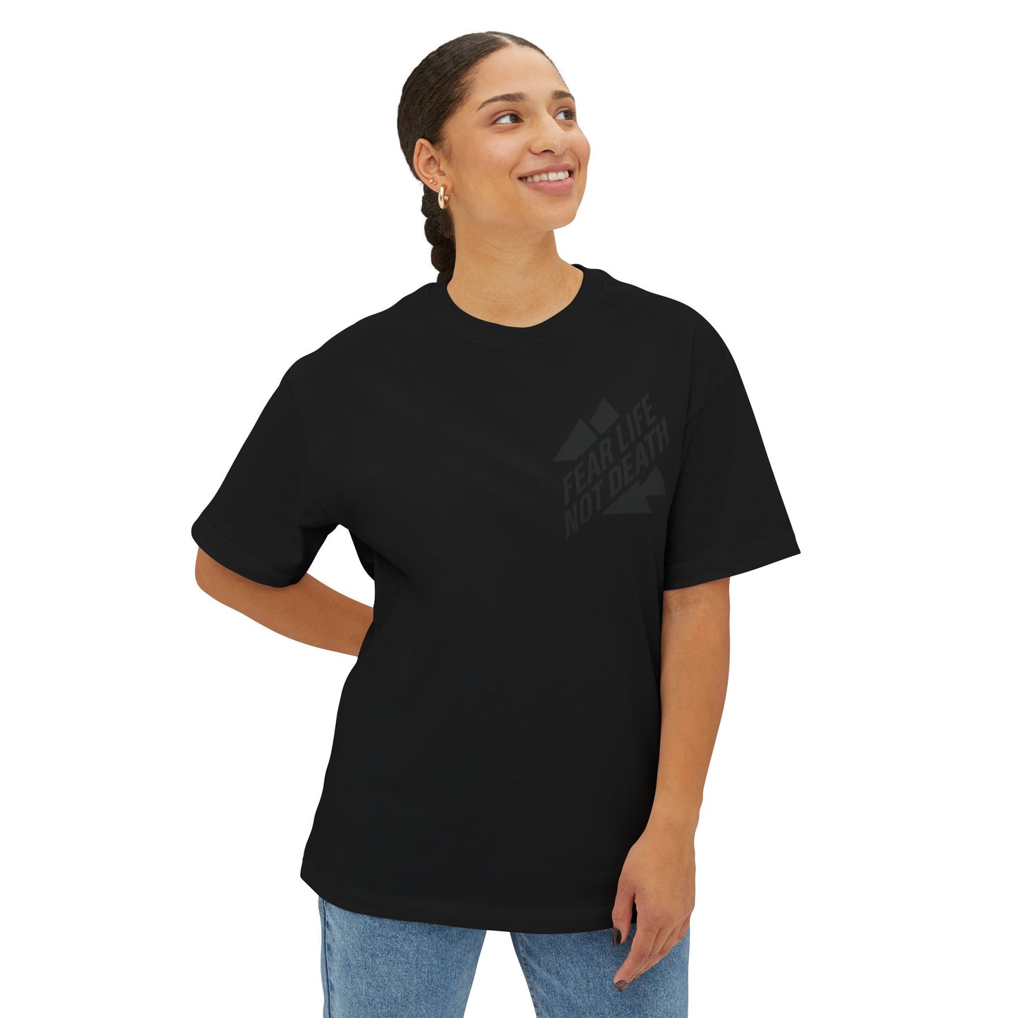 Fear Life Not Death Mountain Tee