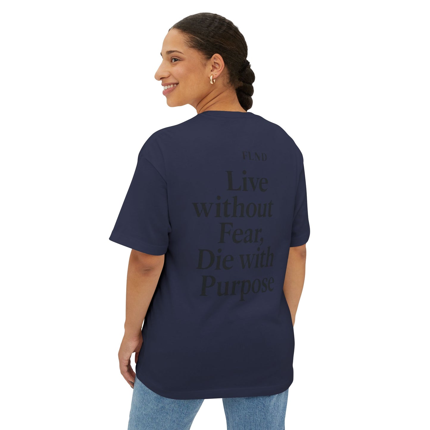 Fear Life Not Death Mountain Tee