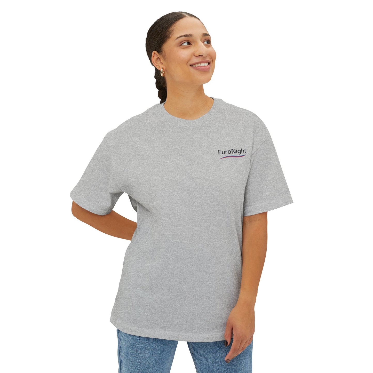Euro Night Oversized Boxy Tee