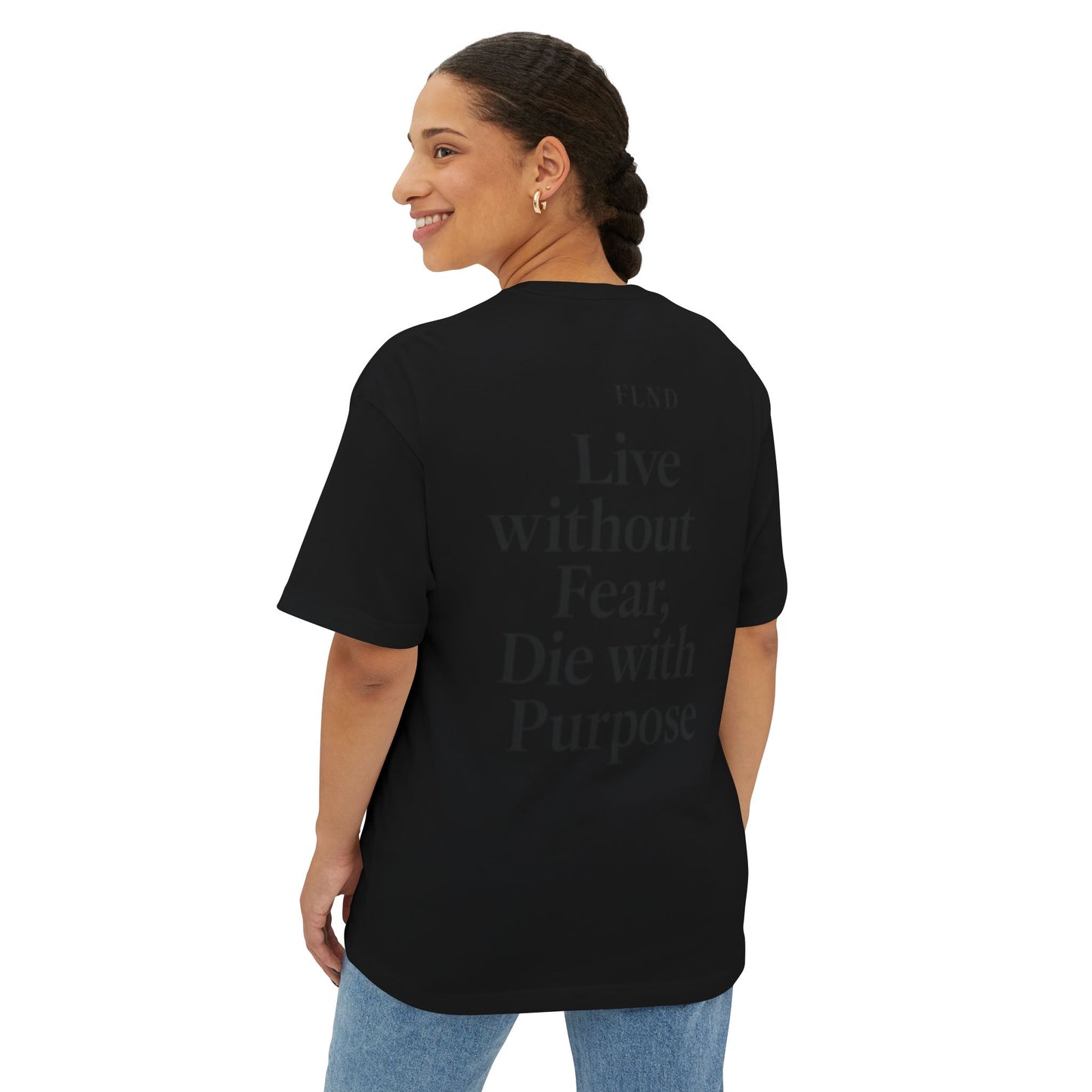 Fear Life Not Death Mountain Tee