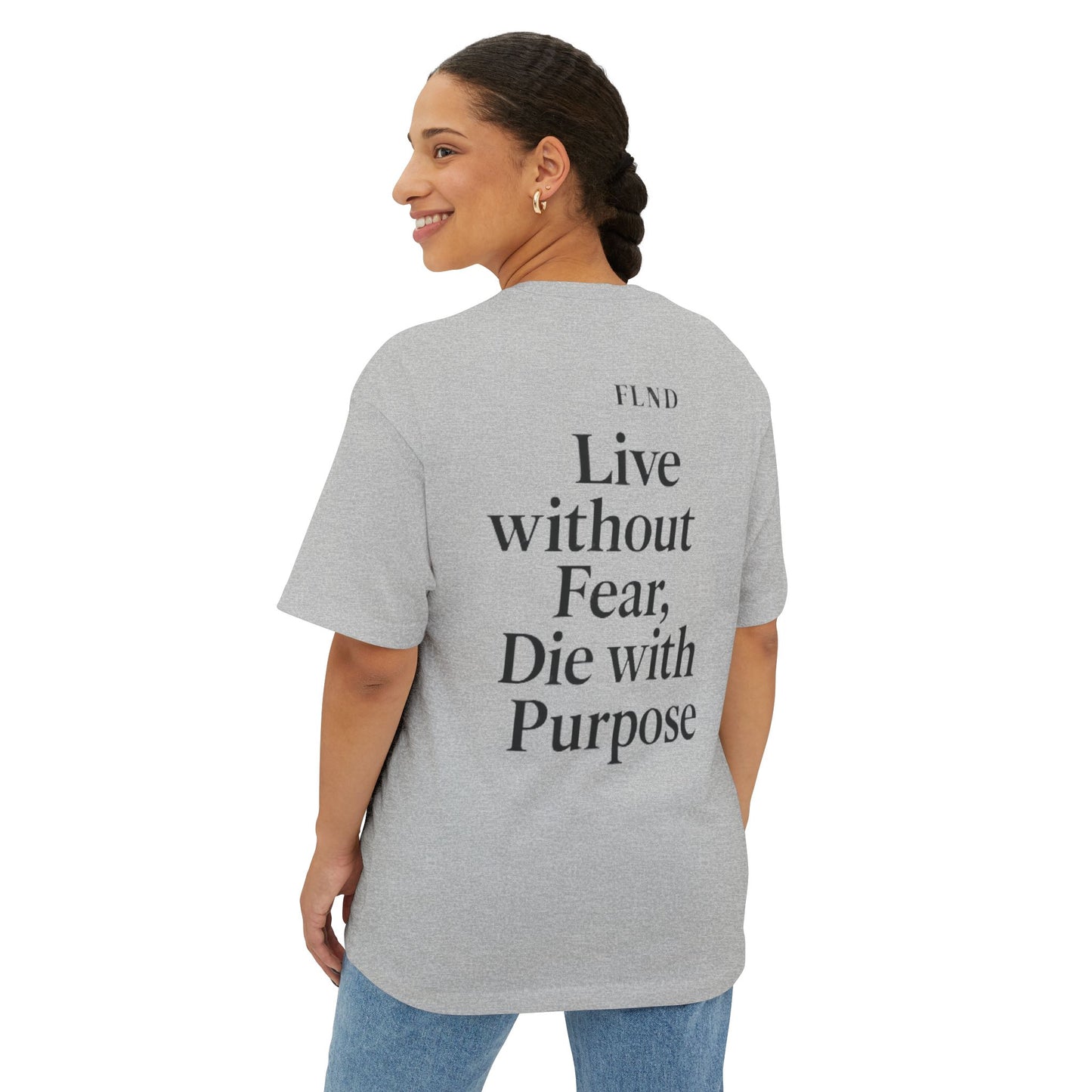 Fear Life Not Death Mountain Tee