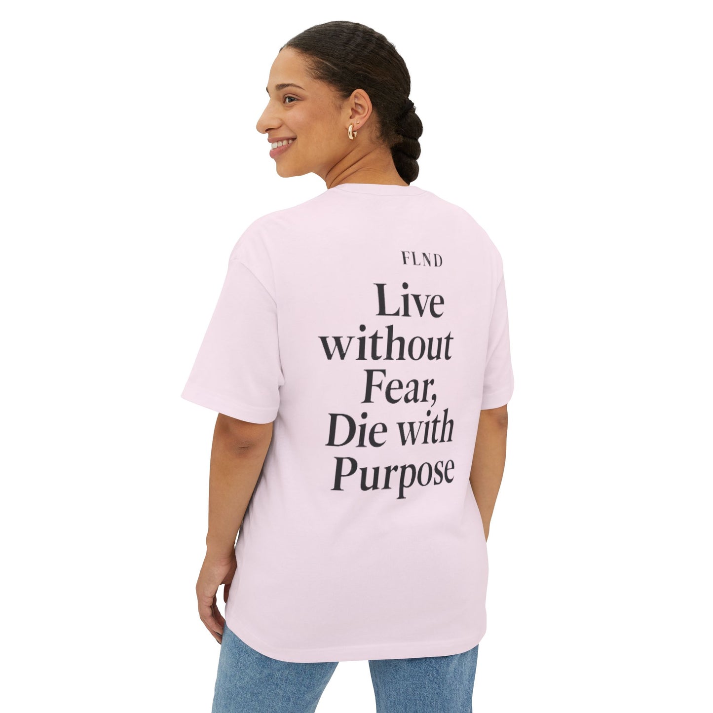 Fear Life Not Death Mountain Tee