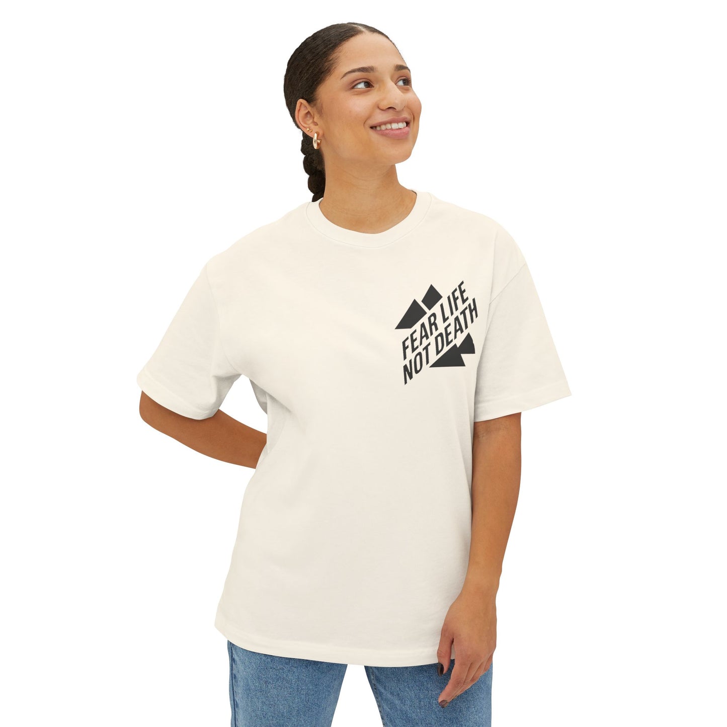 Fear Life Not Death Mountain Tee