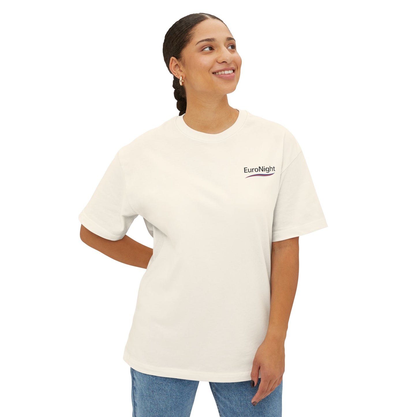 Euro Night Oversized Boxy Tee