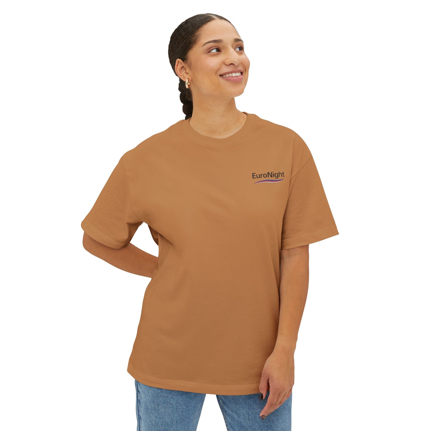 Euro Night Oversized Boxy Tee