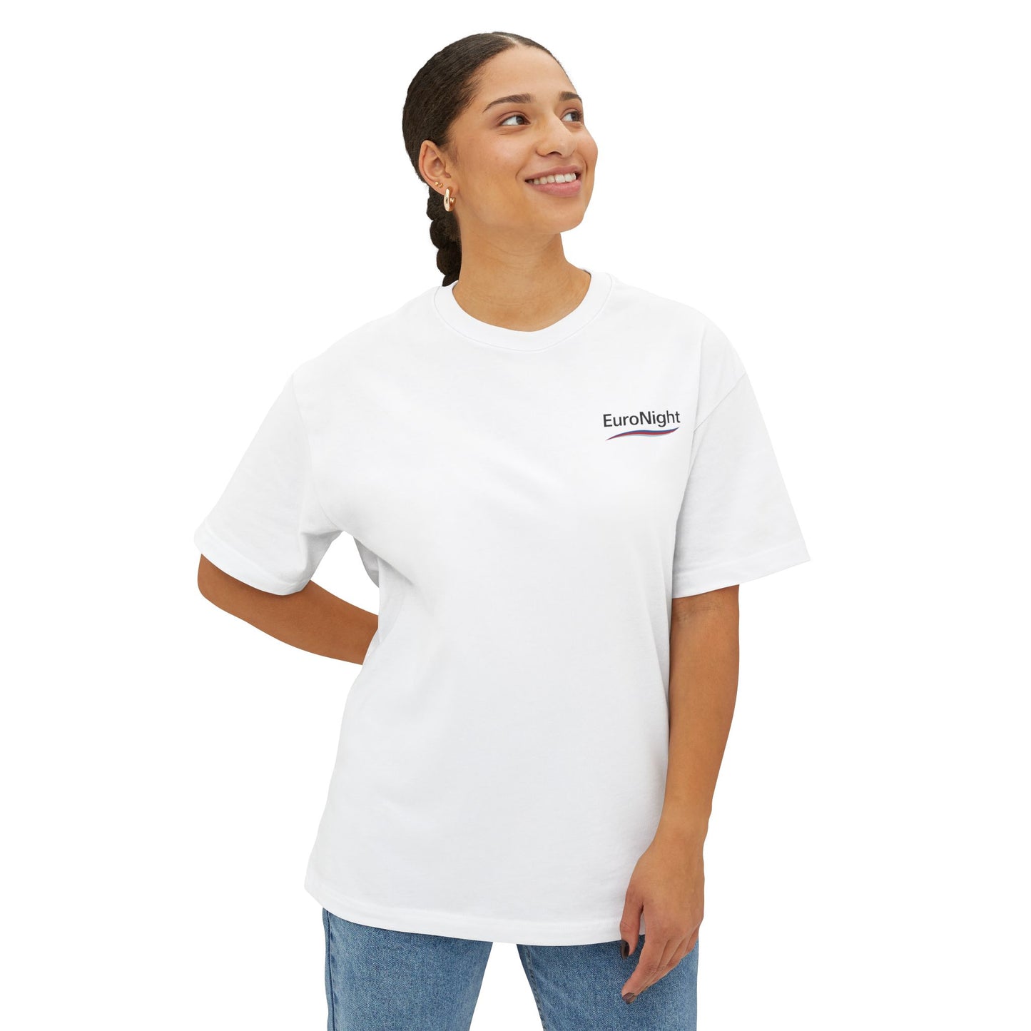 Euro Night Oversized Boxy Tee