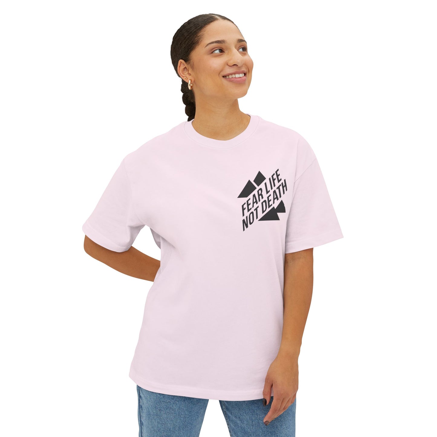 Fear Life Not Death Mountain Tee