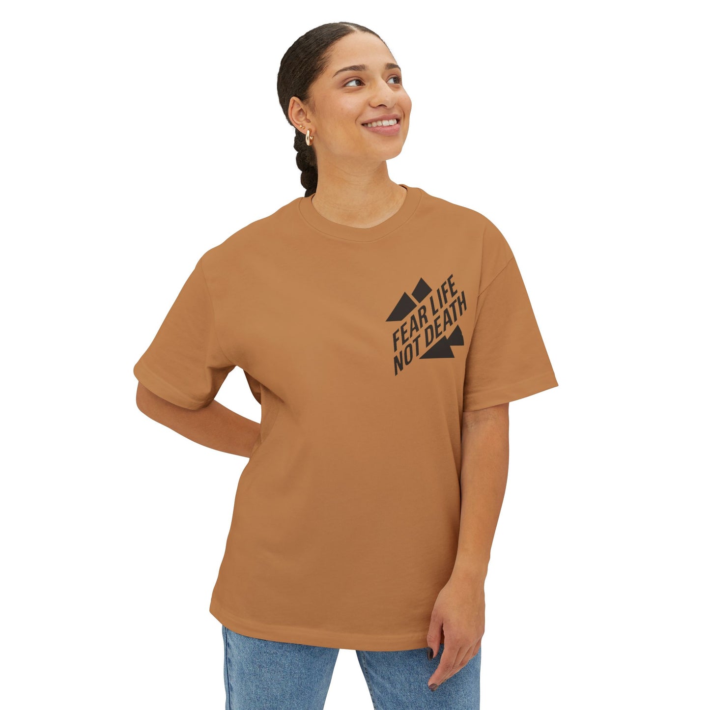 Fear Life Not Death Mountain Tee